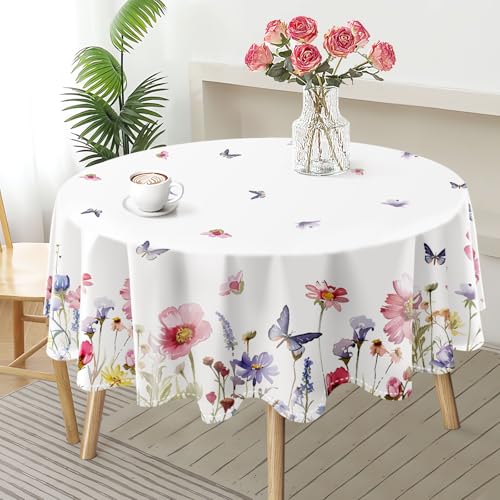 DISENB �t�̉� �~�`�e�[�u���N���X 60�C���` �� ��� �e�[�u���N���X ����h�~ ����ɂȂ�ɂ��� �􂦂�e�[�u���J�o�[ �z���f�[�p�[�e�B�[ �s�N�j�b�N �f�B�i�[�����p