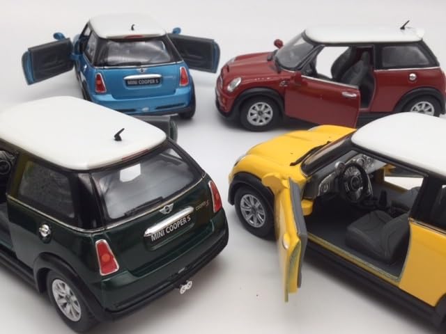 Amazon | 1/28 ミニクーパー S ミニカー プルバック キンスマート 車