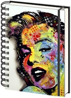 Marilyn Monroe Dean Russo A5 Notebook