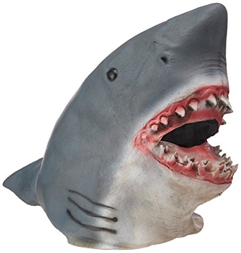 Forum Novelties Men's Latex Shark Overhead Mask