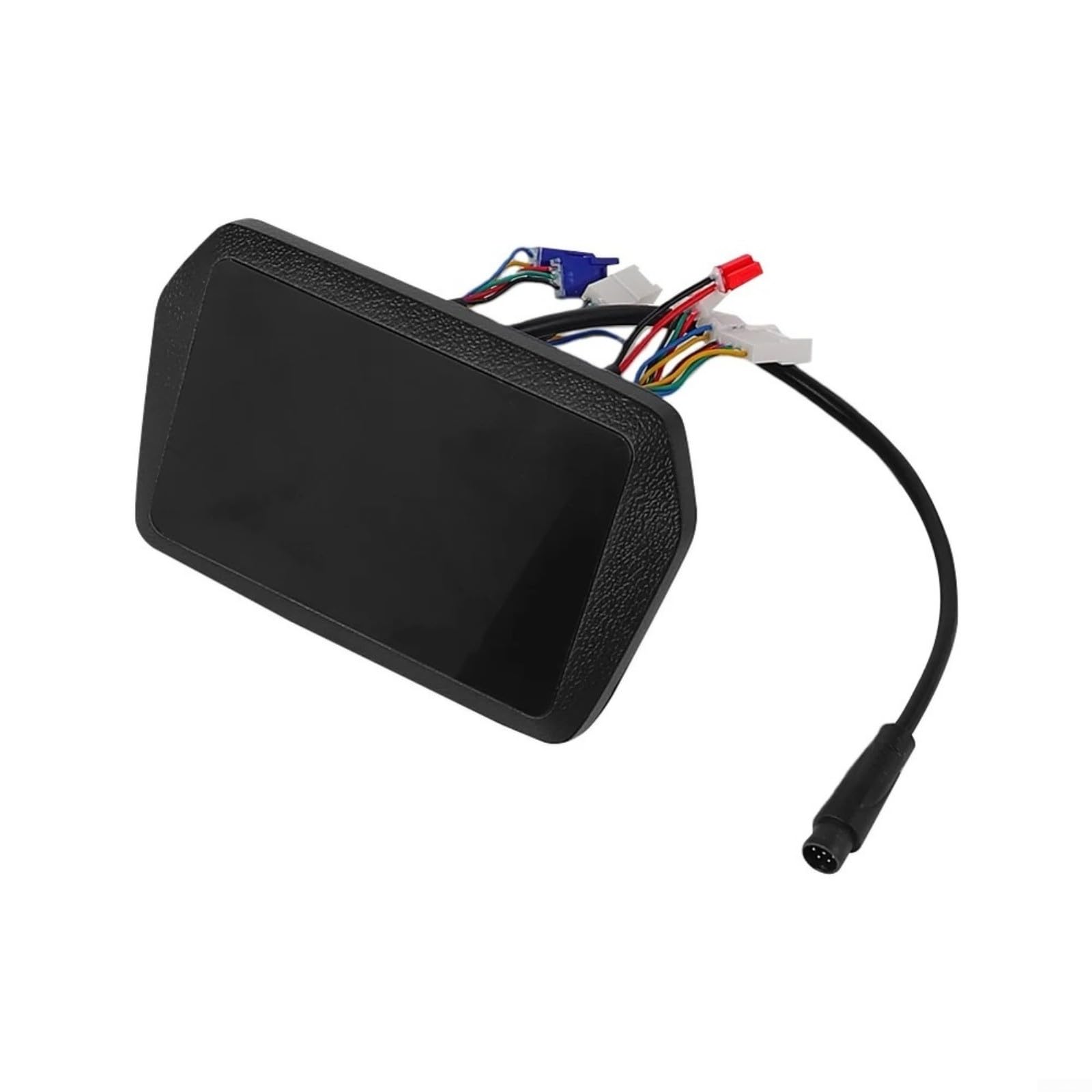RichVibe Elektroroller LED Display Panel für Kukirin A1 Armaturenbrett Instrument Ersatz Bildschirm Schwarz