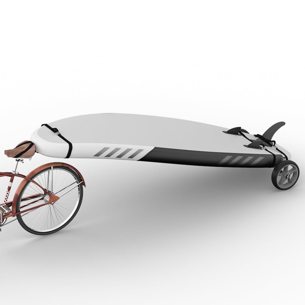 Acier Inoxydable Roues de Transport pour Sup Roues de Stand Up Paddleboard Chariot de Transport UP261