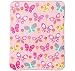 Just For Kids Butterfly 50" x 60" Plush Throw Blanket, Pink/Blue/Yellow/Teal