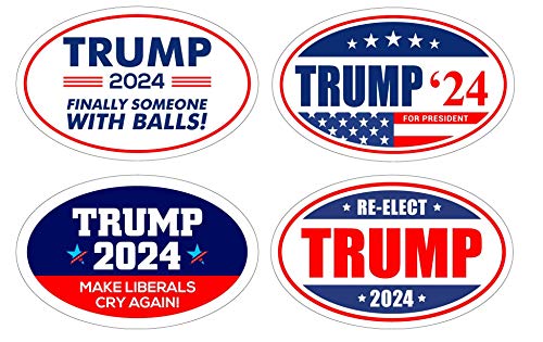 Deerts Trump 2024 Magnete, 4 Stück, TO604