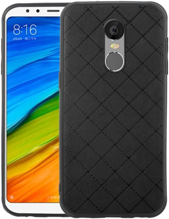 ELISORLI Funda compatible con Xiaomi Redmi 5 Plus, resistente y delgada, accesorios de celda delgada, ajuste antideslizante, goma TPU para teléfono
