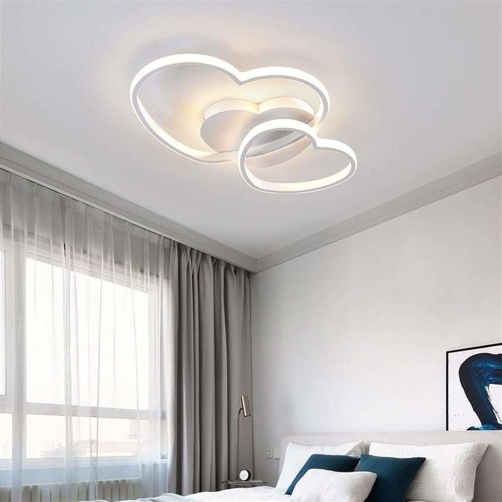 Plafonniers LED modernes dimmables avec télécommande pour cuisine et repas - 7