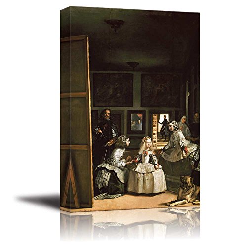 Wall26 - Las Meninas(The Maids Of Honour) By Diego Velazquez - Canvas Print Wall Art Famous Oil Painting Reproduction - 32" X 48" #TOP20
