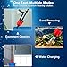 Rechale Electric Aquarium Gravel Cleaner Vacuum, Removable Water Changer, Automatic Changer with Multi-Function Nozzles, Strong Suction for Fish Tank Sand Cleaning, Water Changing and Waste Removal