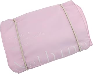 [Bebemax]旅行用トイレタリー 折りたたみ式収納 大容量多機能 コンパクト軽量設計 防水素材 ホワイト モダン 旅行/ジム/日常用 桜ピンク