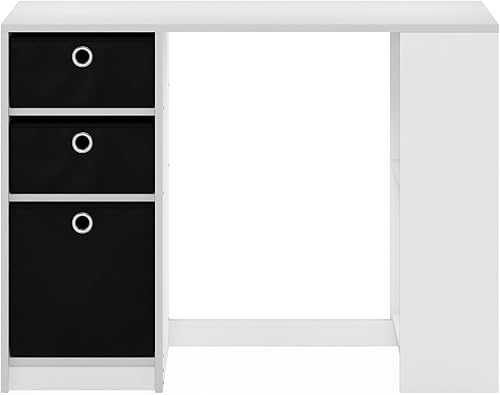 Miniatura 17 de Furinno Econ - Escritorio multiusos para computadora, color cereza claro/negro cereza claro/ negro,Espresso,Roble