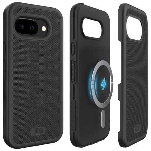 Image of TUDIA MergeGrip Magsafe Compatible for Google Pixel 9a Case - Matte Black