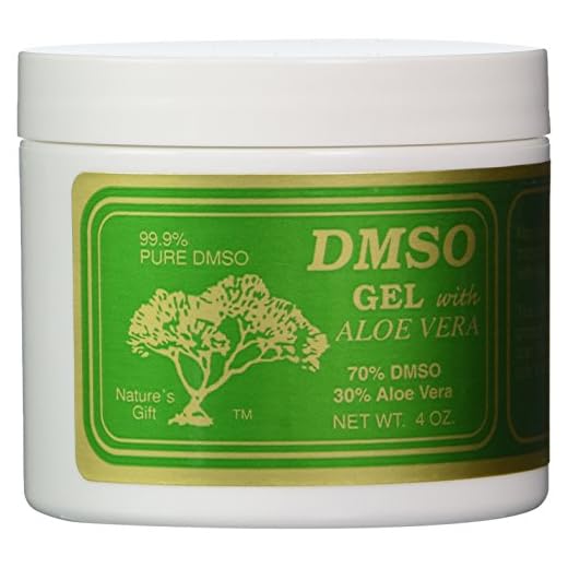 DMSO Gel with Aloe Vera, 4 Ounce