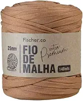 Fio de Malha Extra Premium Fischer 25mm x Rolo com 140m (18 CARAMELO)