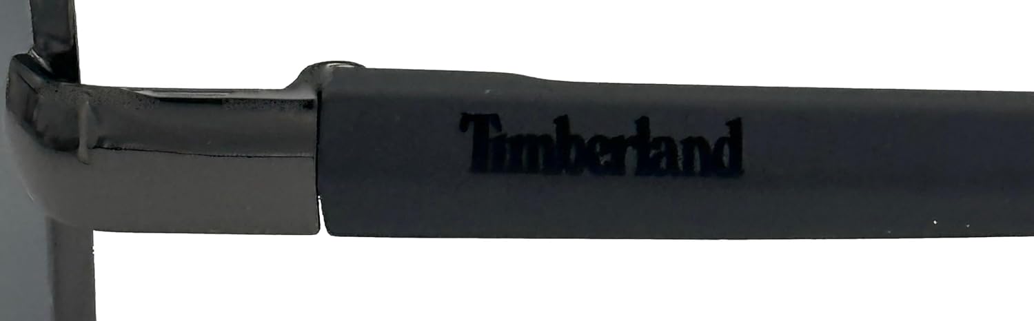 Timberland Sunglass Mens Shiny Gun Rectangle, Smoke Mirror Lens TB7270. 8C