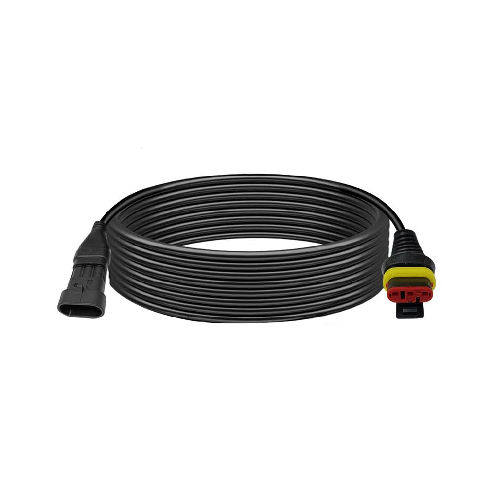 Bouge 5m Stromkabel kompatibel mit SILENO City, Gardena Robotic R38Li, R40Li, R80Li, Sileno+ R100Li, Mähroboter Zubehör Rasenmäher Niederspannungskabel Transformator Kabel