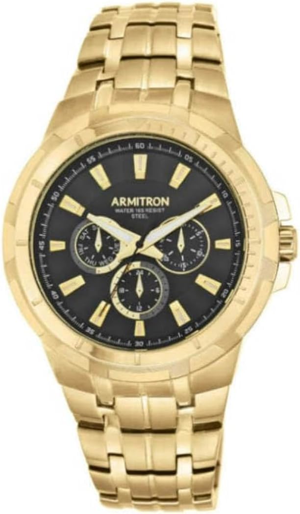 Lee CooperMen's Quartz Movement Watch, Multi Function Display and Metal Strap - LC06850.390, Silver