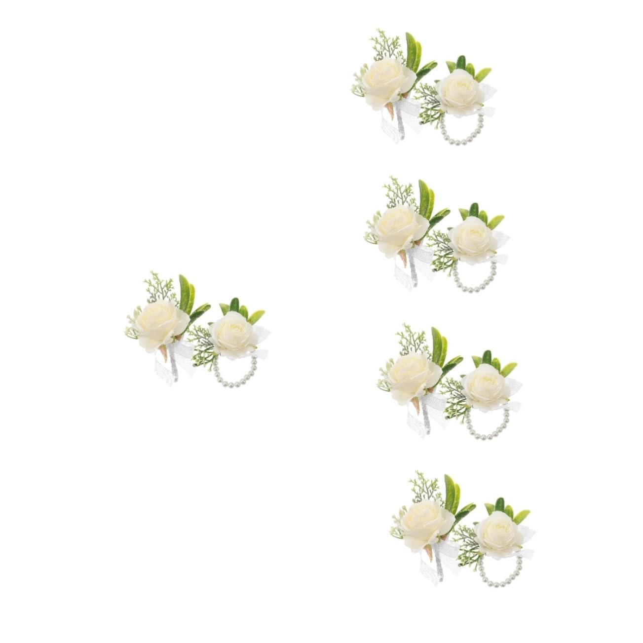 Corsage de fleurs mariage réutilisable SOIMISS sans flétrissement