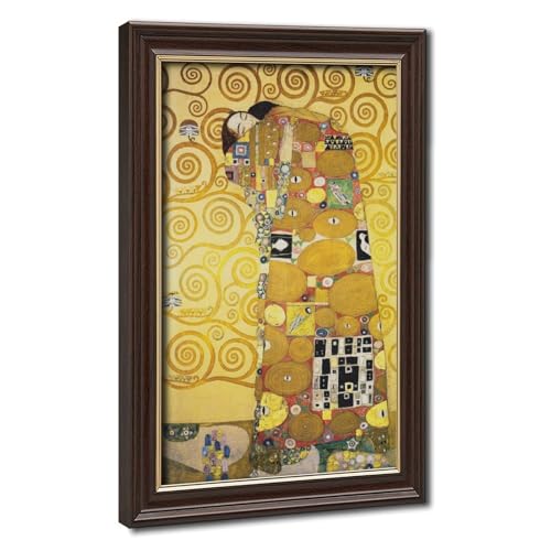 Tableau Klimt The Embrace pour sublimer le salon ou le bureau