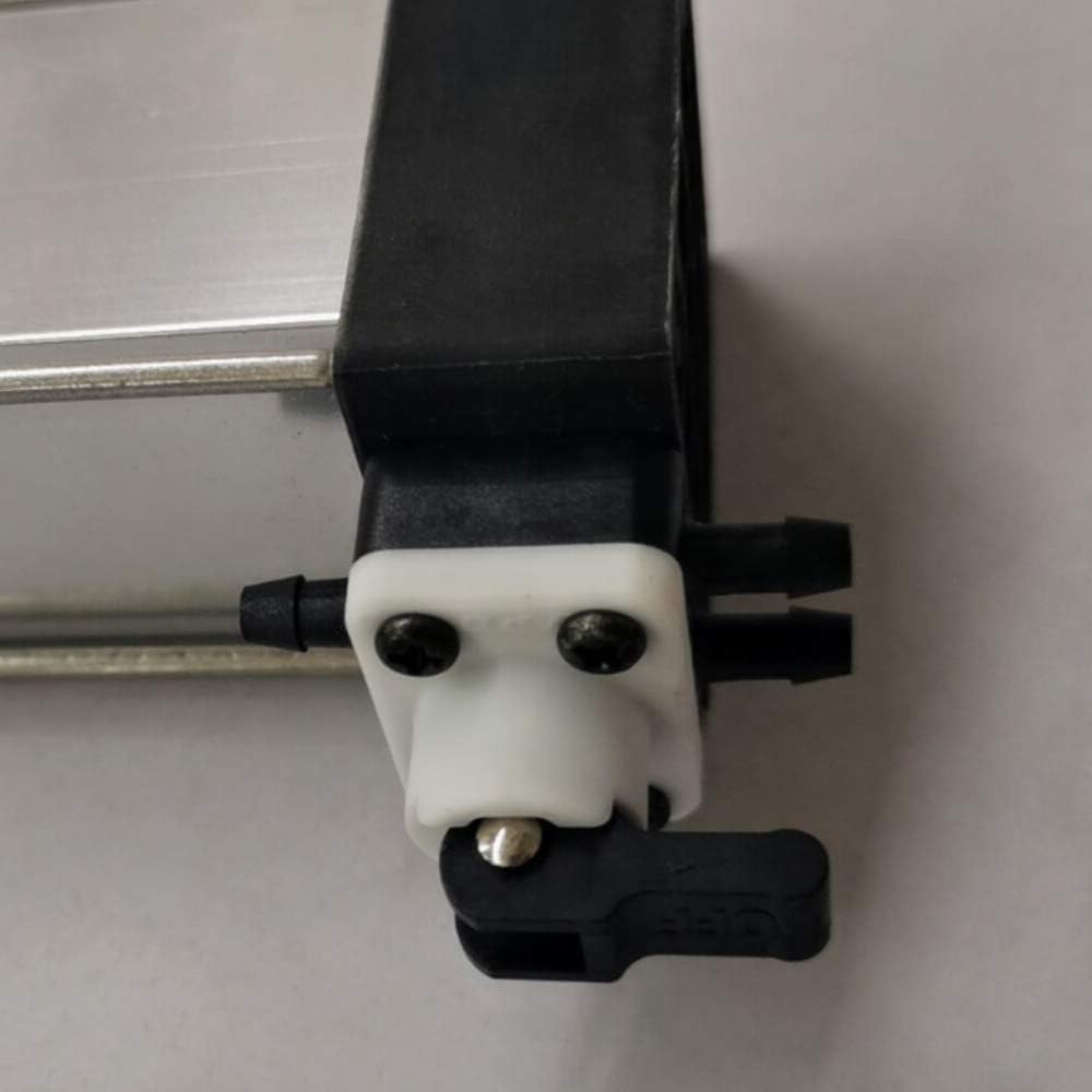 1.0 Multiple Aluminum UV Ink Sub-Tank with Manual Valve for Inkjet Printer;2Pcs/Pack