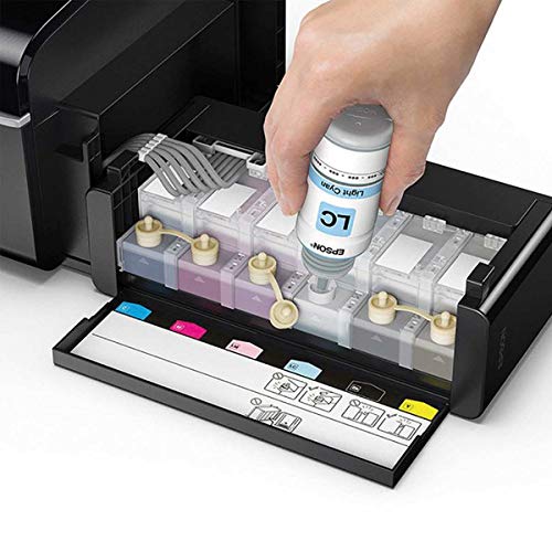 Impressora Epson EcoTank L805 - Tanque de Tinta Fotográfica, 6 cores, Wi-Fi, 110V