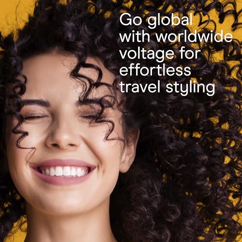Image of Conair Double Ceramic -Inch Curling Iron with Claw Clip, -Inch Barrel Creates Tight Curls, Hair Curler for Use on Short, Medium, & Long Hair, White /Rose Gold