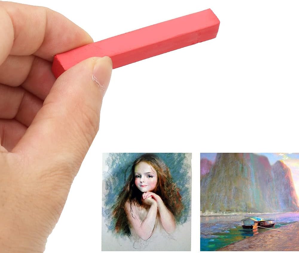 Fluorescent Chalk Pastel Crayons 12/24/36/48 Pcs Set for Hair Dyeing Graffiti Sketching Soft Blendable Colors with Fine Pigments (48 Colors)