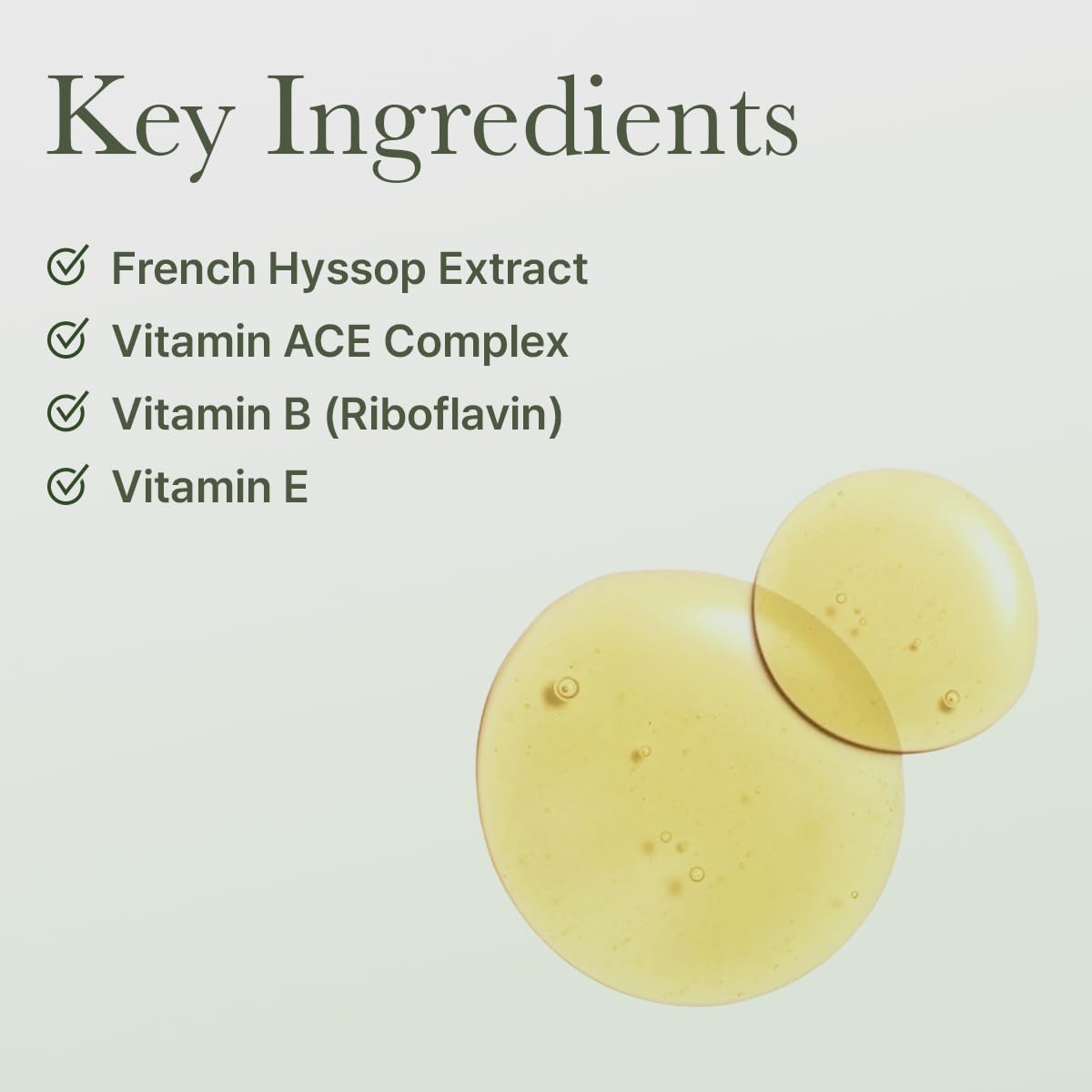 ARENCIA Hyssop Glow Sheet Mask, 5 Pack, Hydrating, Glowing, Boosting, Repairing for younger looking skin with Vitamin A,C,E - Image 5