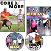 AB Blast Exercise DVDs for Seniors & Beginners- Trim Waistline- Get Energized & Stronger- Low Impact- NO Floor Exercise for seniors Fitness for Seniors DVD, Chair exercises for seniors for your core.