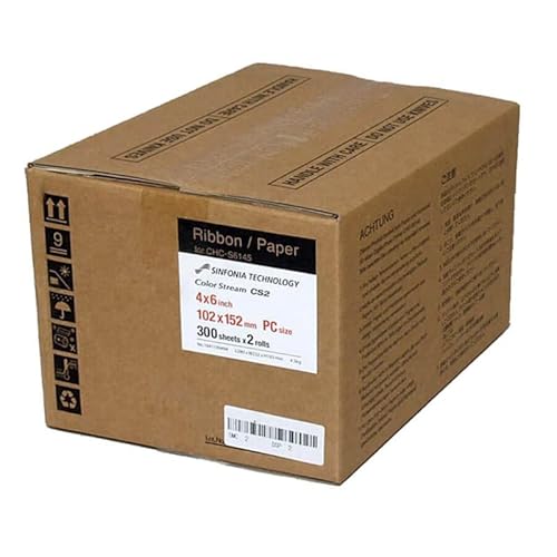 SINFONIA CS2 fBATCY 4X6 - ƃ{ - 600vg Sinfonia Color Stream CS2v^[p Ђ̎ʐ^tH_[̖Tvt (Eventprintersuh)