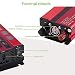 ONEVER 2000W Inversor de Energia Pico 5000W DC 24V a AC 220V...