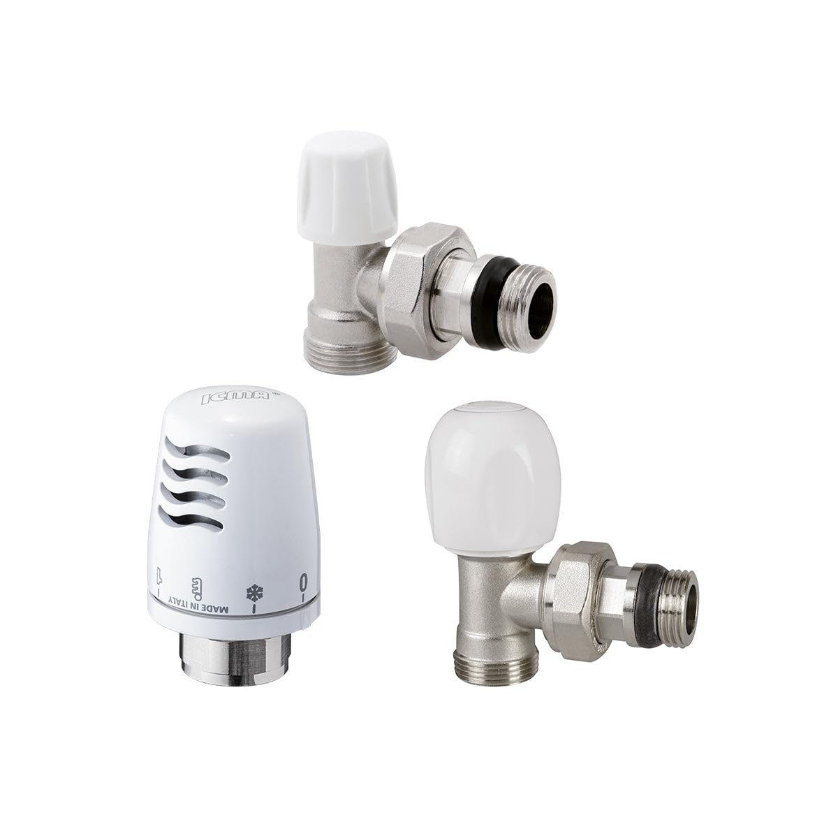 TESTA TERMOSTATICA CON SENSORE LIQUIDO BIANCA ICMA M28x1,5