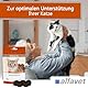 alfavet FeliGum Dia, Ergänzungsfuttermittel bei Durchfall für Katzen, Resorptionsstörungen des Darms, Kaudrops, 40g Beutel