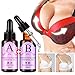 Breast Enhancement & Enlargement Massage Essential Oil 2PC Set - for Bigger, Fuller Breasts Lifts your Boobs
