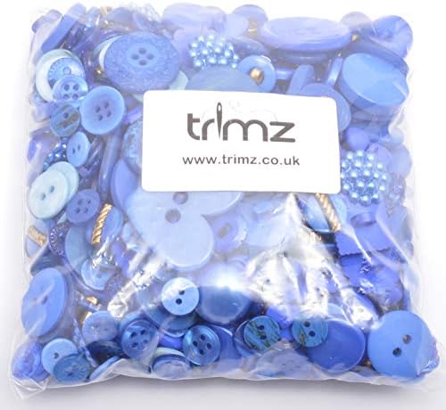 Trimz Assorted Shapes & Sized Buttons 250g