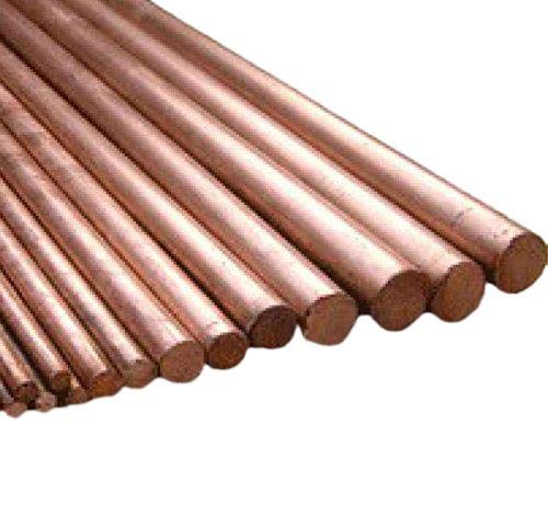 12Mm Dia. 9.85" Long 99.9% Pure Copper T2 Cu Metal Rods Cylinder #TOP2