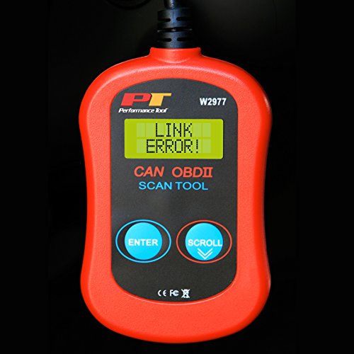 Performance Tool W2977 Can Obd Ii Scanner Tool For Check Engine Light & Diagnostics, Direct Scan And Read Out #TOP6