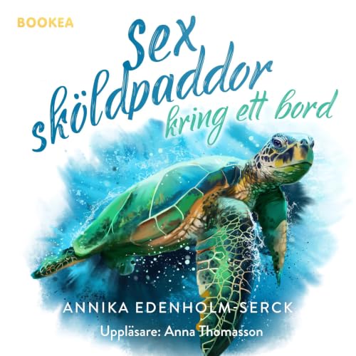 『Sex sk&ouml;ldpaddor kring ett bord』のカバーアート