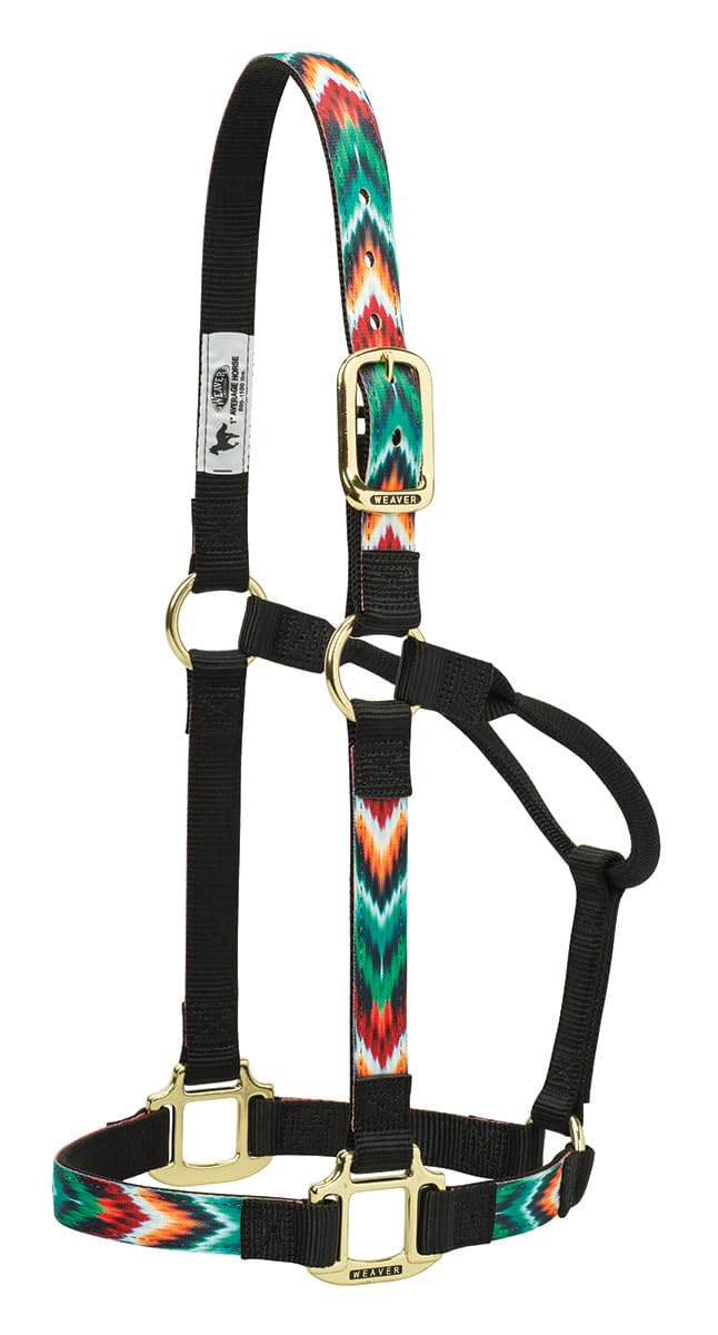 Weaver Leather Patterned Non-Adjustable Halters