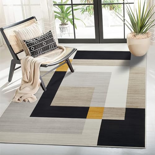 MOONLIGHT20015 Rugs Living Room Small 60x110 cm – Geometric Style Area Rugs for Bedroom - Non Slip Modern Printed Carpet Bedside Rug, Milo - Cosy Home Interiors MOONLIGHT20015 Rugs Living Room Small 60x110 cm – Geometric Style Area Rugs for Bedroom - Non Slip Modern Printed Carpet Bedside Rug, Milo