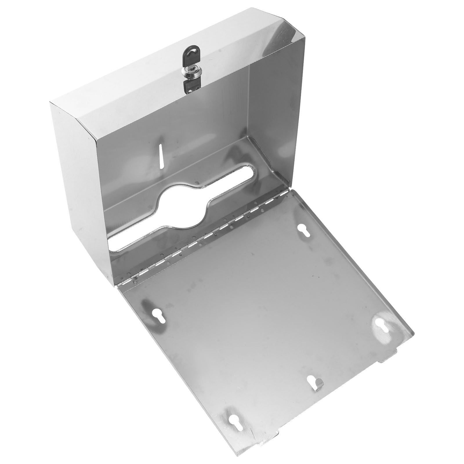 Acero Dispensador Plateado Toallas de Papel de Inoxidable Comercial