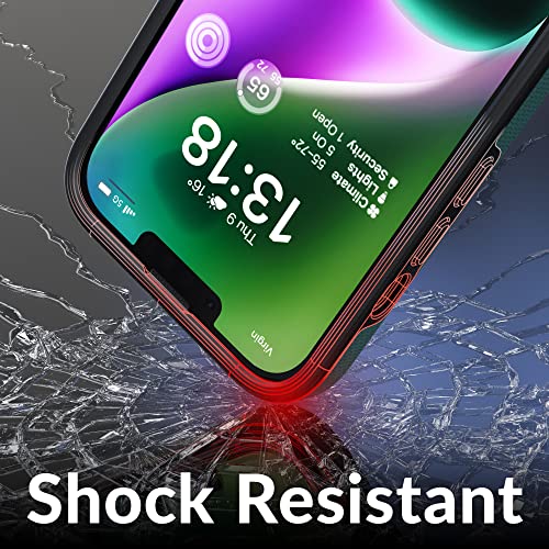 Crave Dual Guard For Iphone 14, Shockproof Protection Dual Layer Case For Apple Iphone 14 (6.1") - Forest Green #TOP4
