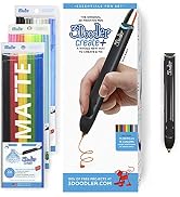 3Doodler Create+ 3D Printing Pen for Teens, Adults & Creators! - Onyx Black (2021 Model) - with F...