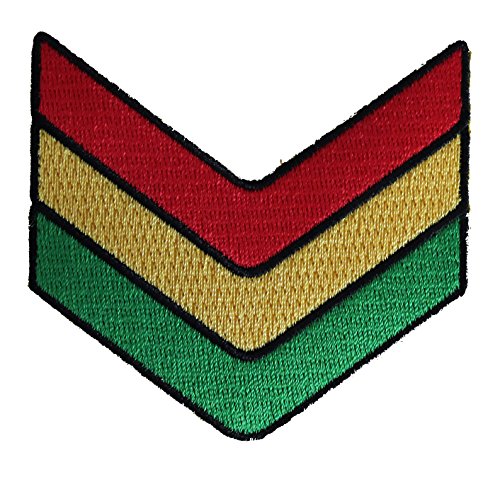 Application Generic Rasta Chevrons Patch