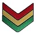 Application Generic Rasta Chevrons Patch