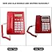 Wired Corded Telephone, Home Hotel Corded Telephone, Desktop Phone Office Landline Fixed Telephone, Caller ID Display/Redial Function/Flash Function