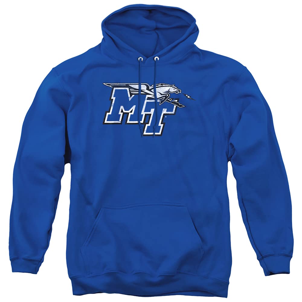 LOGOVISION Official Collegiate Distressed Primary Logo Adult Pullover Hoodie Collection — view 416