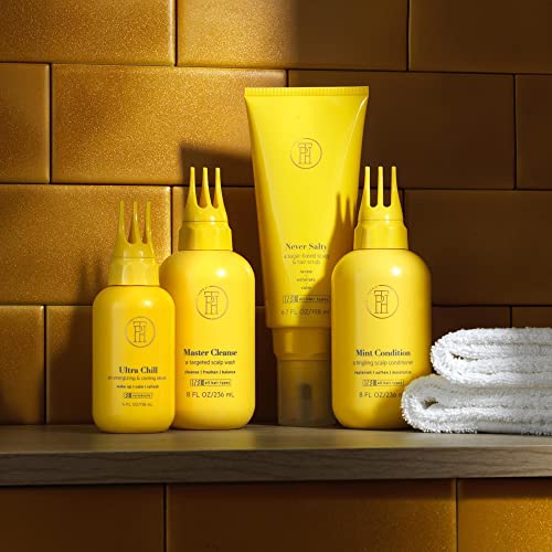 Tph By Taraji Mint Condition Tingling Moisturizing Scalp Leave-In Conditioner For Dry Hair | With Shea Butter, Aloe, Eucalyptus Oil, & Peppermint | Sulfate & Cruelty-Free| For Women & Men, 8 Fl. Oz #TOP5