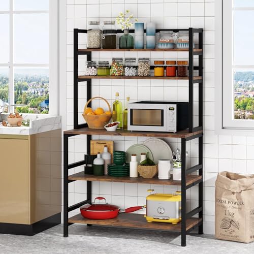 Cocina, STAR BURN Estantería de Cocina,Estantes Organizadores 5 Niveles Alacena De Almacenamiento para Horno Microondas Alacenas para Cocina, Alta Calidad Mueble para...