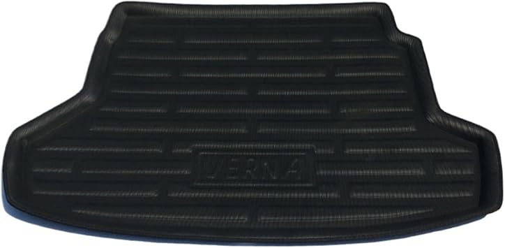 Car Rear Trunk Mat, Compatible with Kia Pegas Soluto Sephia AB 2018-2023 Luggage Liner Tray Waterproof Anti-Slip Tray Floor Pad Auto Parts