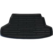 Car Rear Trunk Mat, Compatible with Kia Pegas Soluto Sephia AB 2018-2023 Luggage Liner Tray Waterproof Anti-Slip Tray Floor Pad Auto Parts